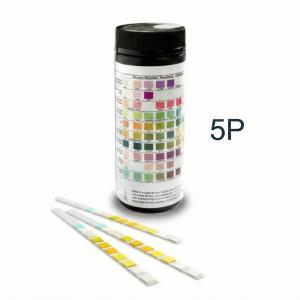 BANDELETTES URINAIRES 5 paramètres : Glucose - Protéine - Acétone -Sang - pH