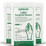 Gants chirurgicaux en latex poudre