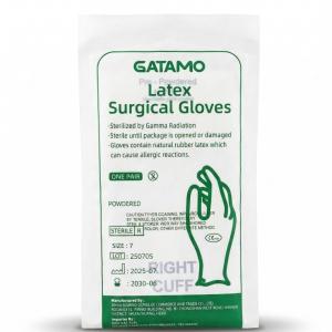 Gants chirurgicaux en latex poudre