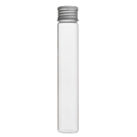 Tube à essai en verre à vis